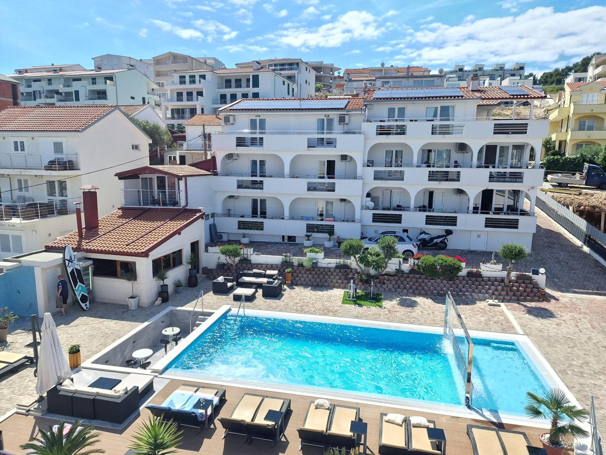 Luxury Apartments Silva With Sea View Okrug Gornji Exterior foto